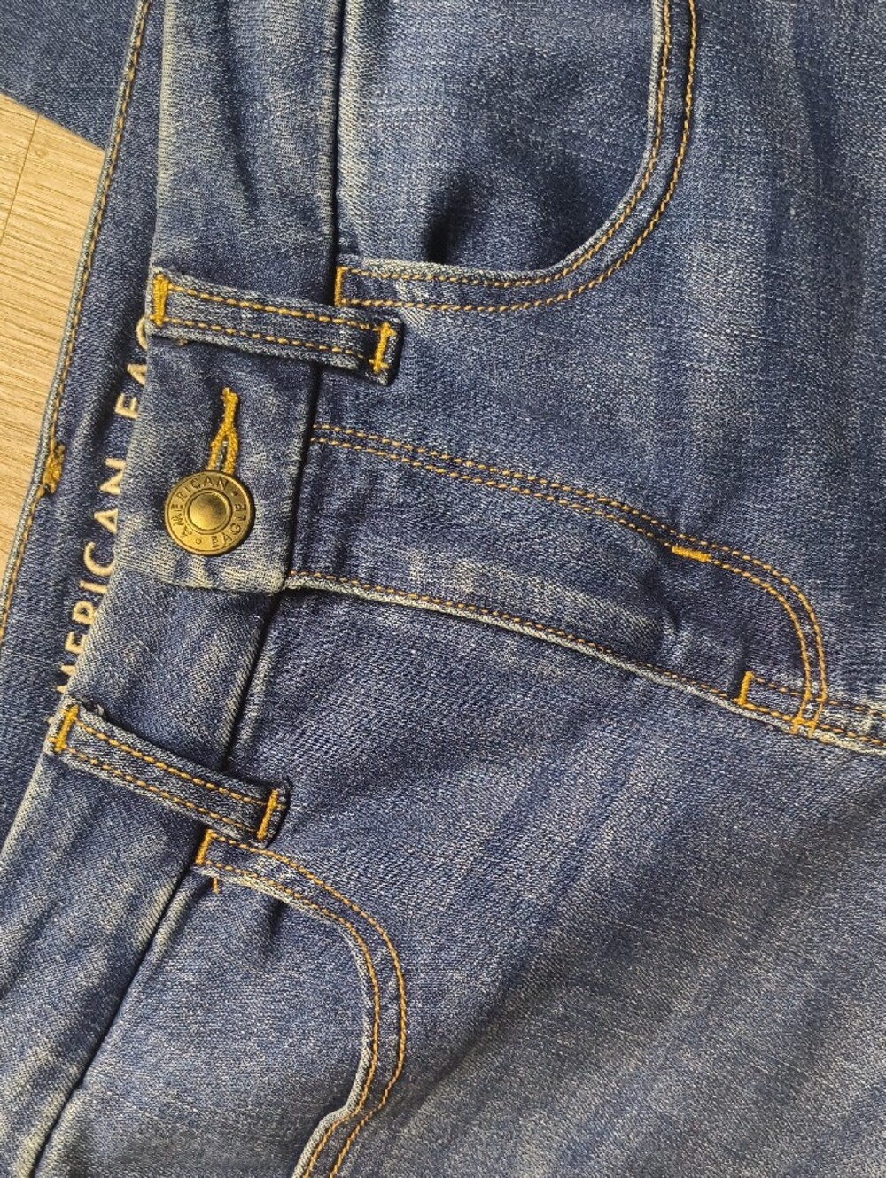 Next Level Stretch Jegging w/28" Inseam American Eagle Women's Size 2 Jeans 835 - Picture 2 of 8